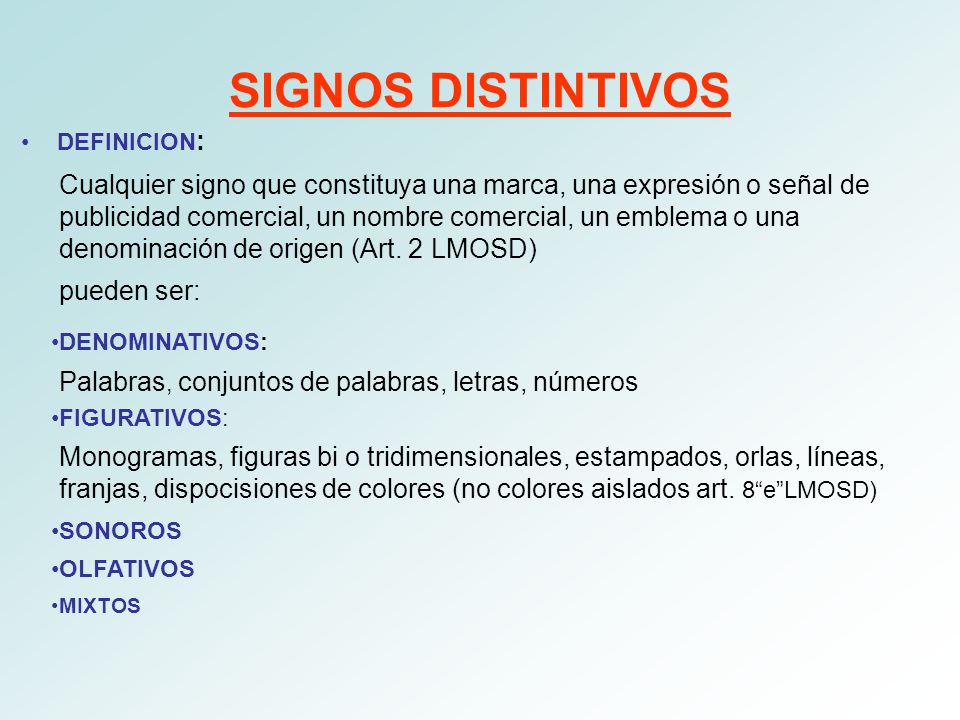 ley de marcas y otros signos distintivos el salvador